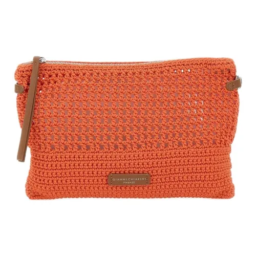 GIANNI CHIARINI Полипропиленовый клатч женский оранжевый