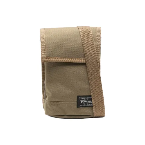 CDG PORTER Collaboration Нейлоновые сумки через плечо Мужские Светло-оливковый Зеленый