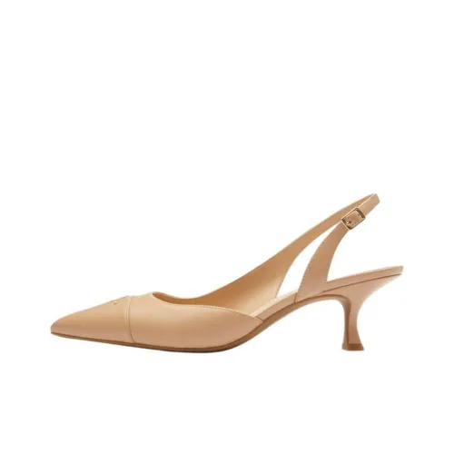 COACH Roxanne Узкий каблук Высокие каблуки 5,7 см Женские Абрикос