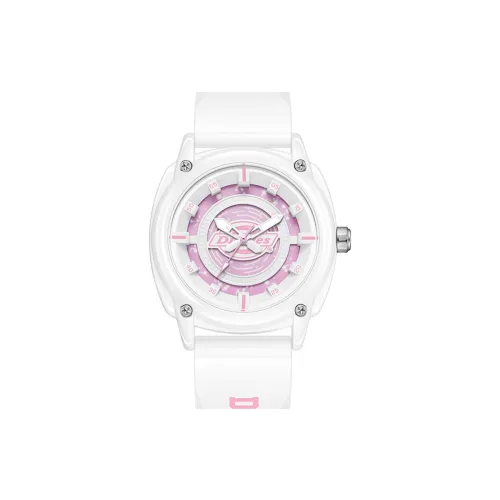 Dickies Huan Yu Starry Sky Collection Кварцевые Мужские и Женские Часы Силиконовый Ремешок Белый Циферблат Коробка Лимитированная Серия