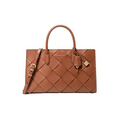 MICHAEL KORS Scarlett Кожа Одно Плечо Сумка Средний Женский Коричневый