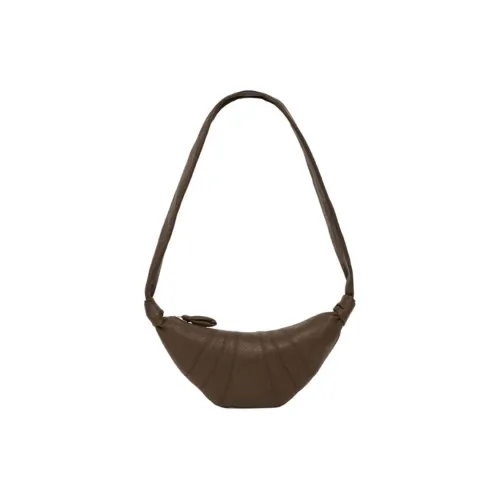 Lemaire Croissant series Коровья кожа Круассан Сумка Портативная Сумка через плечо Маленькая Женская Хаки