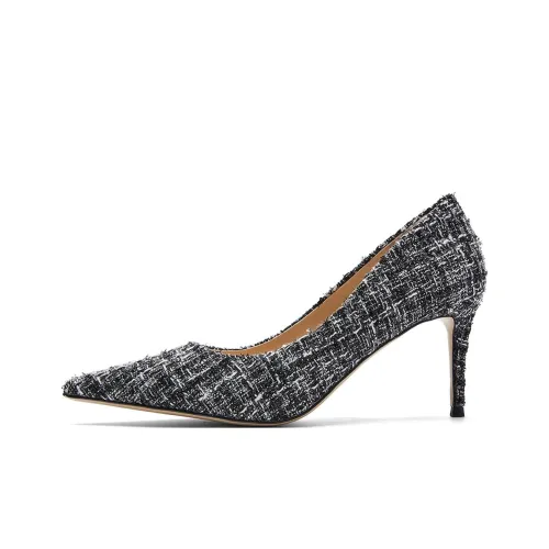 NINE WEST Высокие каблуки Черный Женский
