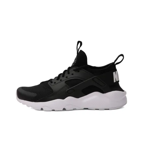 Nike Air Huarache Детская беговая обувь Низкий топ Черный Школьный возраст