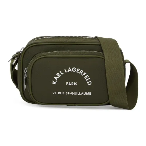 Сумка через плечо из полиамидного нейлона мужская темно-зеленая