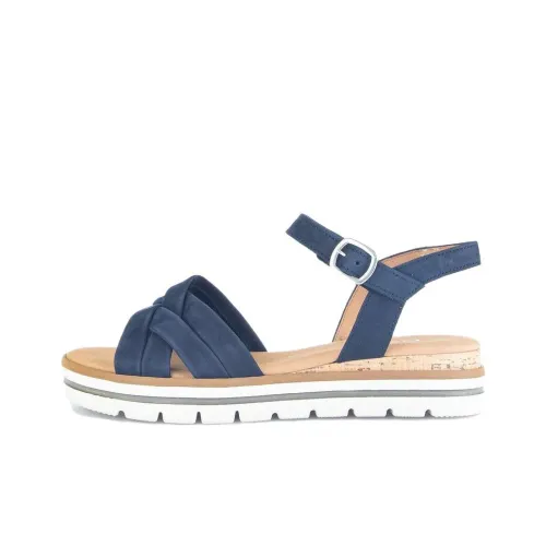 Gabor Comfort One Sandals 4CM Women's Blue Габор Комфорт One Сандалии 4CM Женские Синие