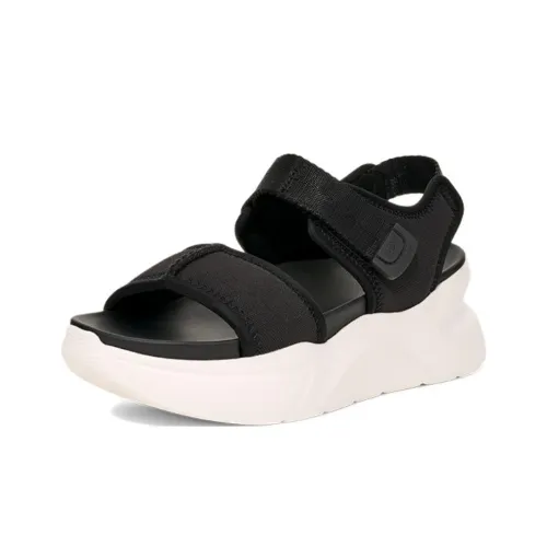UGG Пляжные сандалии, черные, женские