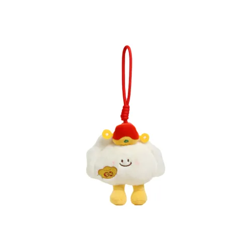 Восьмь Тон Слон Мягкий и Милый Бог Богатство GOD Пельмени Куклы Плюшевый Брелок 12,5 см Высота