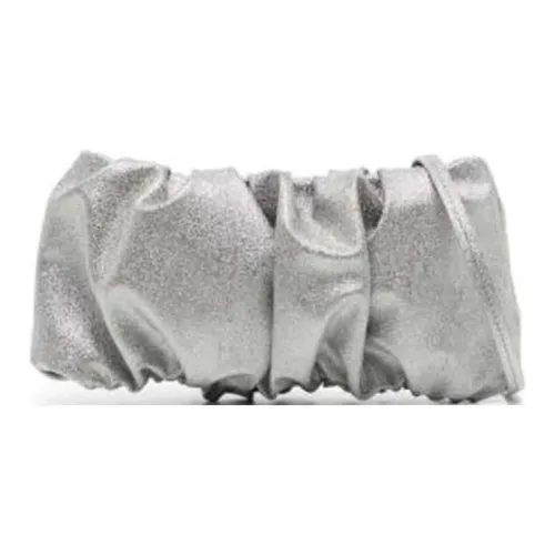 Staud Телячья кожа Сумка через плечо сумка для женщин серебряная