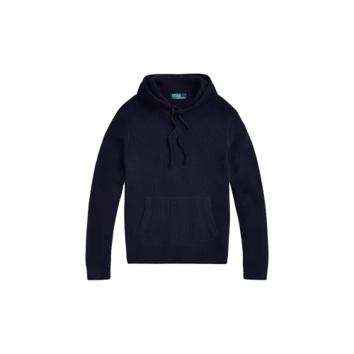 Polo Ralph Lauren Кашемир Свитер Мужской Морской Синий