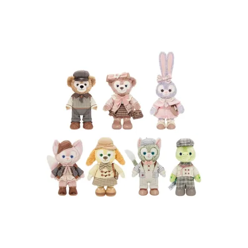 Disney Duffy и Friends Little Classroom Collection Куклы Плюшевая кукла 20,5 см 21 см 20 см 19 см Высота Шанхайский Дисней