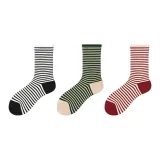 Белый, Черный + Белый, Зеленый + Анкора Красный (3 упаковки)