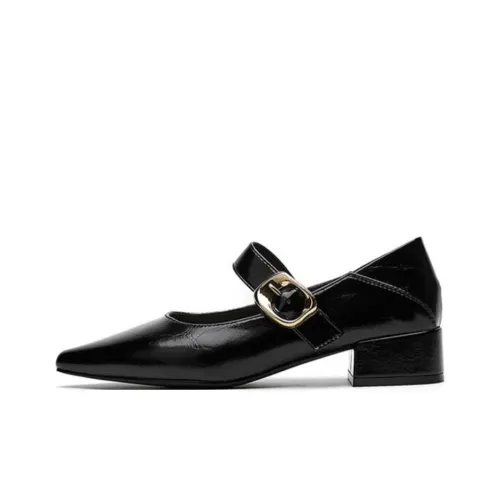 Daphne Грубый каблук Туфли Мэри Джейн 3,5 см Женские