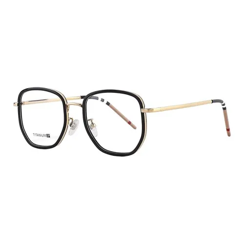 Sagawa Титан Пластиковая оправа Нерегулярная форма Оправа для очков Унисекс