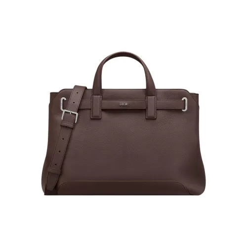 DIOR Телячья кожа Сумка через плечо Сумка Женская Красно-коричневая