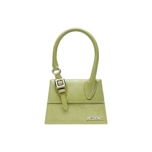 Jacquemus Телячья кожа Одно плечо Сумка Женская Яблочно-зеленая
