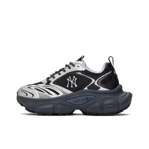 MLB New York Yankees Chunky Кроссовки Низкие Топ Черный/Серебристый Унисекс