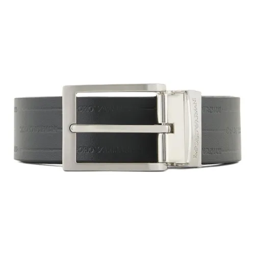 EMPORIO ARMANI Кожаные ремни Мужской Черный