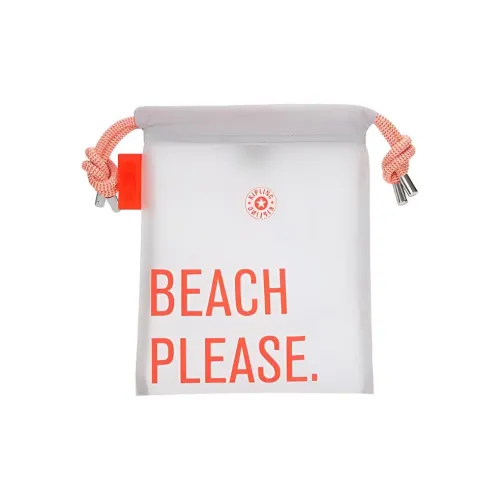 Kipling ПУ (полиуретан) Полиуретан Клатч Женский Белый