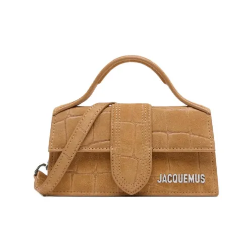 Jacquemus Телячья кожа Одно плечо Сумка Мини Женская CAMEL