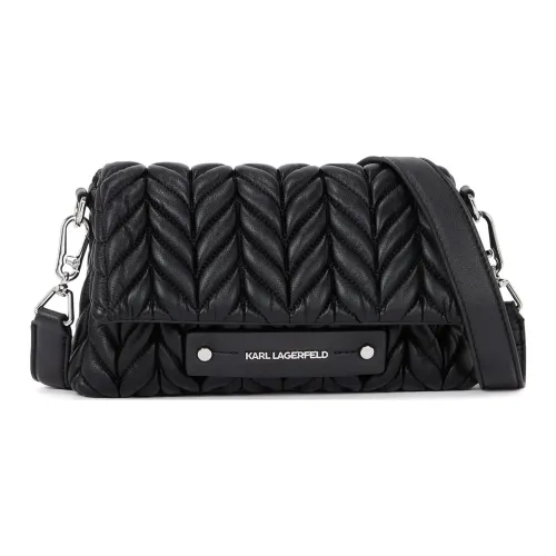 Karl Lagerfeld ПУ (полиуретан) Сумка через плечо Женская Черная