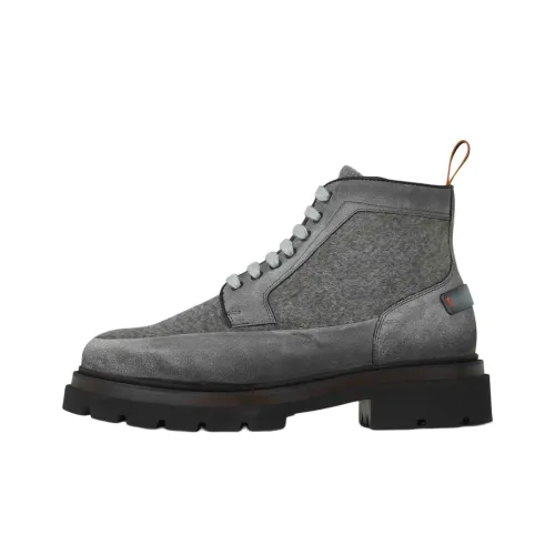 Santoni Ботильоны Gray Men's