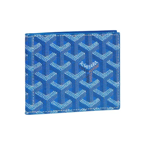 GOYARD Saint Thomas Холст и Кожа Кошелек Унисекс Синий