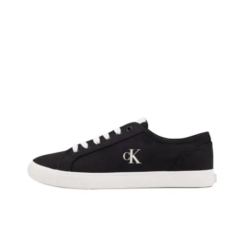 CKJ CALVIN KLEIN JEANS Low-Top Canvas Shoes Men's