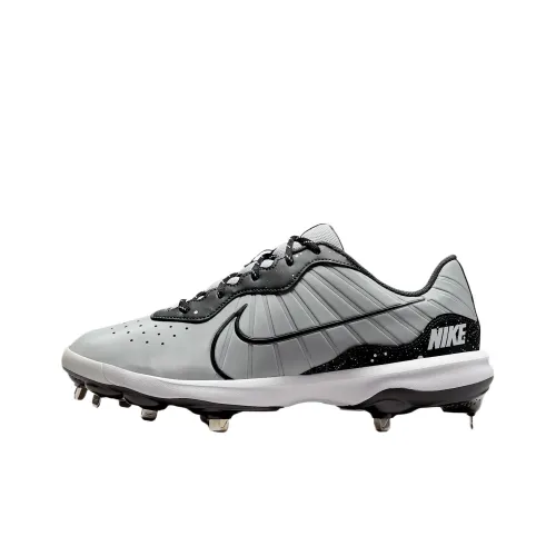 Nike Alpha Huarache Varsity 4 Амортизация Износостойкие Низкие Кроссовки для Тренировок Мужские Серые