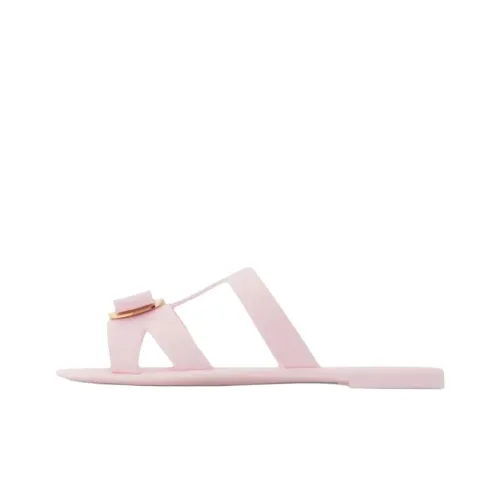Ferragamo Vara Слипоны Женские Розовые