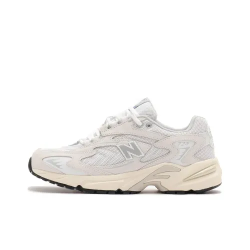 New Balance NB 725 Устойчивый к истиранию низкий топ Повседневная беговая обувь Unisex Light Серый