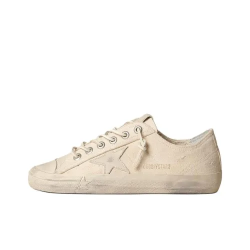 Golden Goose V Star Low Top Canvas Shoes Women's White