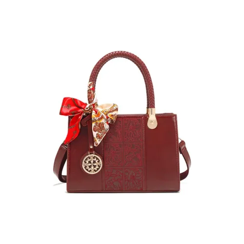 PAYOT Микрофибра Синтетическая Кожа Сумка для свадьбы Сумка Регулярная Женская Бордовая