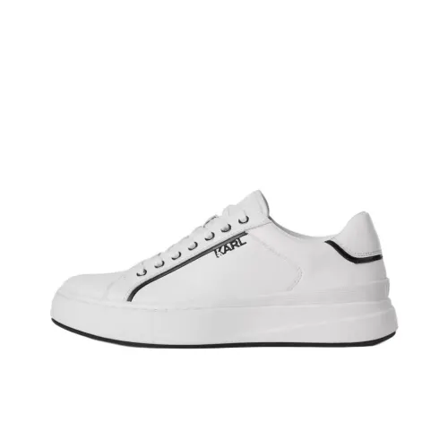 KARL LAGERFELD Kronos Low Топ Скейтборд Кроссовки Мужские Белые