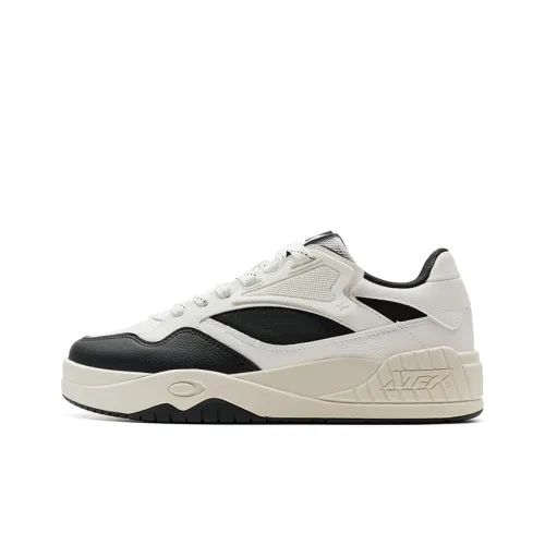 XTEP Air Force 1 Slip Резистентный к истиранию и царапинам низ низкий топ скейтборд мужские белый черный