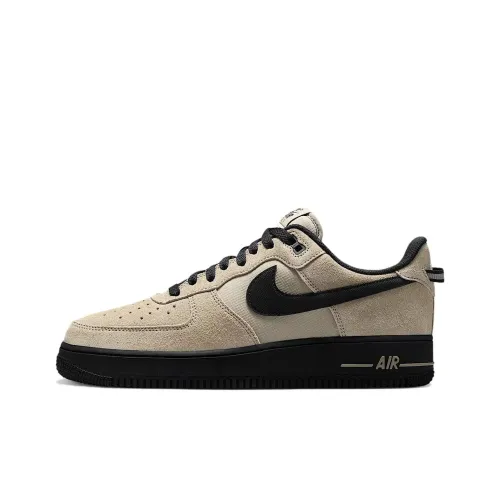 Nike Air FORCE 1 Slip-on Устойчивый к истиранию Низкий Топ Скейтбординг Кроссовки Унисекс Коричневый