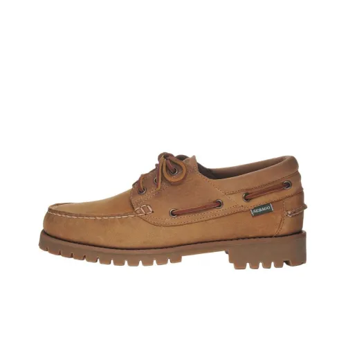 Sebago Мужские повседневные туфли Low Top Коричневый Мужской