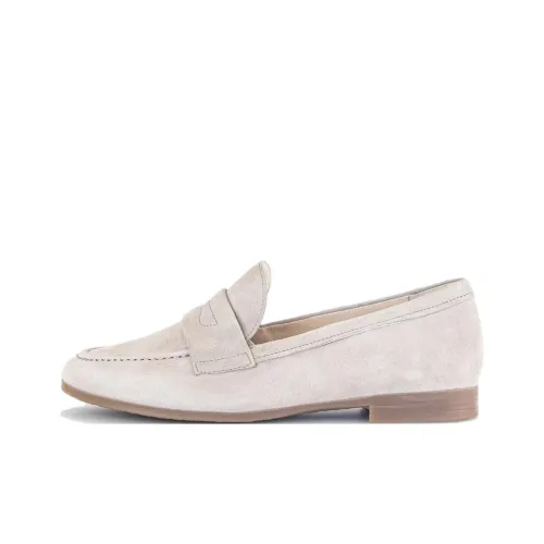 Gabor Comfort Лоферы 2 см Женские Серый Бежевый