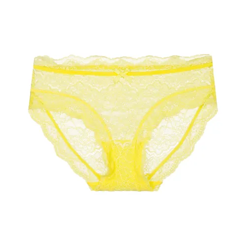 Victoria's Secret 1 пачка 94U2 Ярко-желтые Женские трусы-бикини