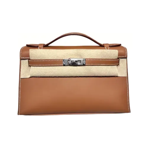 HERMES Mini Kelly Generation 1 Swift Кожа Сумка Kelly Сумка Женская 37Gold Золотисто-коричневый
