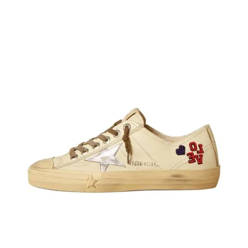 Golden Goose V Star Low Top Скейтборд Кроссовки Женские Коричневые