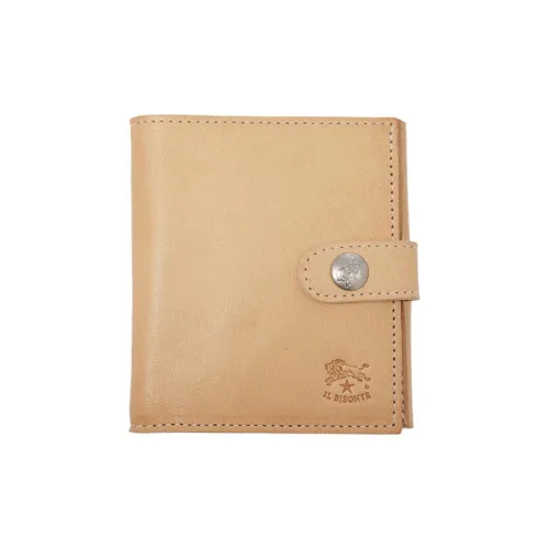 Il Bisonte Кожа Кошелек Мужской Карамель