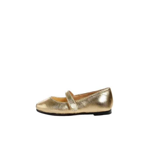 LAUREN RALPH LAUREN Alyssa Low Топ Обувь для малышей Золотой Infant And Toddler