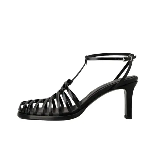 TOD'S Римские сандалии 7,5 см Женские Черные