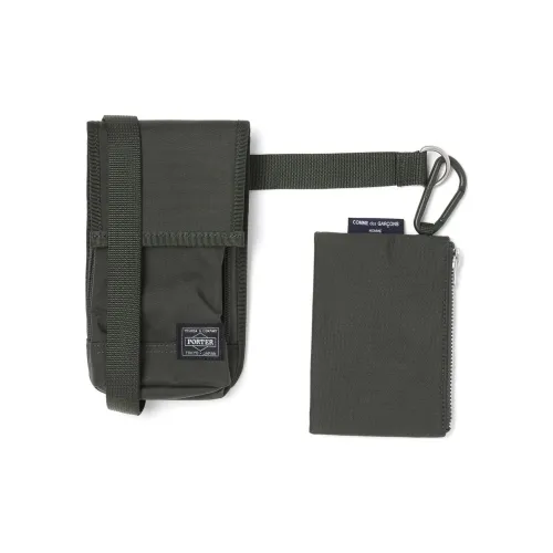 CDG Collaboration Нейлоновые Сумки через плечо Мужские Хаки