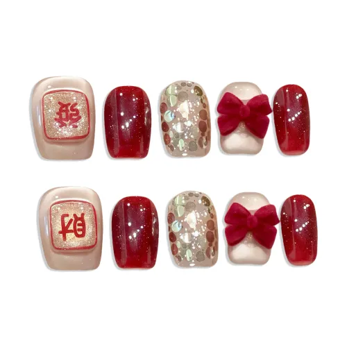 XIAMEIYU Процветание Велюр Бабочка Ручной Осветляющий Инструмент для Ногтей 15 мм Короткий LADDER Красный Jump Цвет