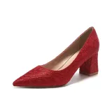 Красный [Высота каблука 6,5 см]
