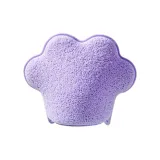 Кошачья лапа, шампунь, полотенце [фиолетовый, 1 упаковка]