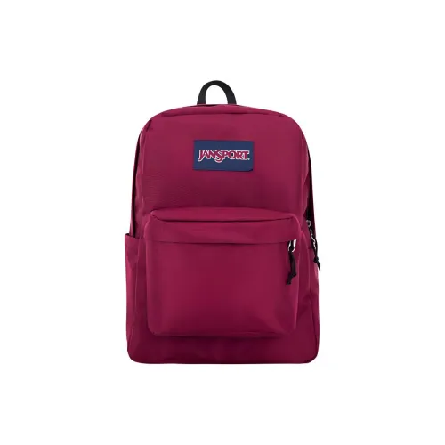 JanSport Полиэстер Рюкзак Средний Унисекс Бордовый