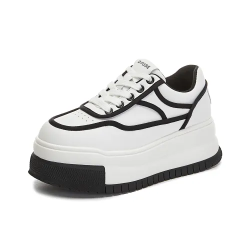 D Fuse SCANDINAVIA Баланс Увеличение Высоты Низкий Топ Скейтборд Кроссовки Женские